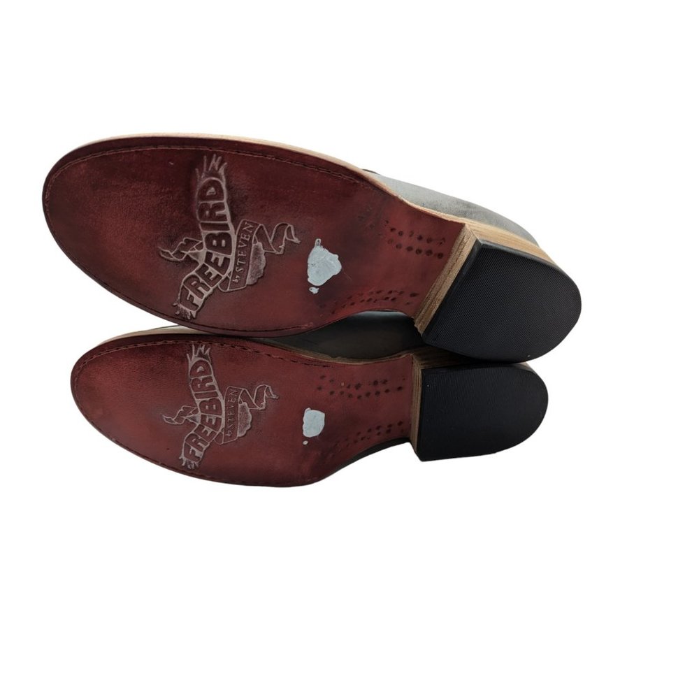 NWOB Freebird by Steven Macbeth Leather Boho Loafer Shoes Size 6 - Picture 10 of 10